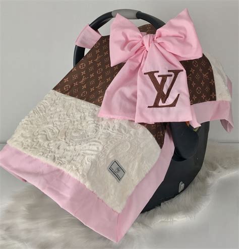 lv baby blanket